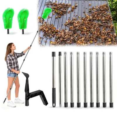 Obrázok produktu pre Teleskopická čistiaca kefa na odtoky, dĺžka 390 cm