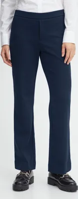 Produktbild von fransa 20611825 Damen Hose Stoffhose Pant Wide Leg Regular Fit Regular Waist