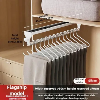 Image de Elzusha - Barre extensible de 35/45 cm pour penderies