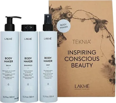 Produktbild von Lakmé Teknia Body Maker Pack Set für Haarvolumen 3 x 100 ml