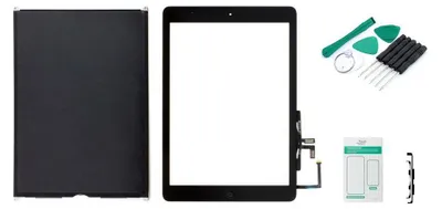 Produktbild von iPad 5 LCD und Touchscreen schwarz - Set