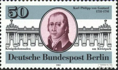 Produktbild von Briefmarken Berlin (West) 1981 Mi 639 (kompl.Ausg.) FDC Gontard