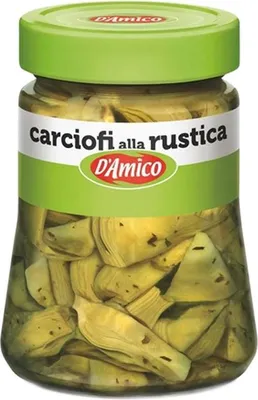 Obrázek produktu pro D'Amico marinované artyčoky alla rustica italské 280 g