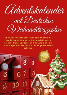 Produktbild von Adventskalender mit deutschen Weihnachtsrezepten