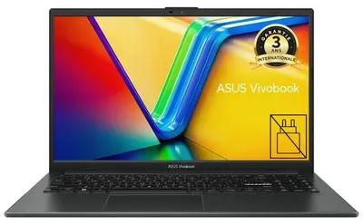 Image de Ordinateur portable ASUS VivoBook 15 E1504 (sans système d'exploitation), écran 15,6" FHD, processeur Ryzen 3, 8 Go de mémoire LPDDR5, disque SSD de 512 Go