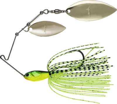 Immagine prodotto di MOLIX Muscle Ant Spinnerbait 3/8 oz Double Willow, esca a filo, Paris Chartreuse, MA38DW-602
