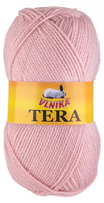 100g Strickgarn TERA Uni Strickwolle Handstrickgarn Klassikgarn zartrosa