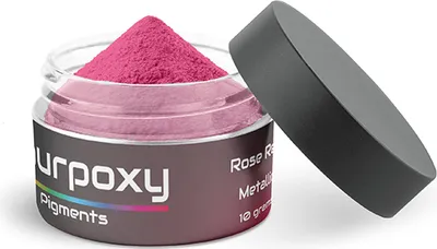 Productafbeelding van PourPoxy Roze Metallic Epoxykleurpigment, 10 GRAM | Epoxykleurstof | Pigmentpoeder | Pigmentpoeder | Epoxykleurstof | Pigmentpoeder