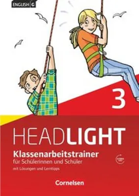 Obrázok produktu pre English G Headlight  3: 7. Schuljahr. Klassenarbeitstrainer mit Lösungen und Audios online