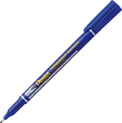 Produktbild von Pentel NF450 Permanentmarker - blau