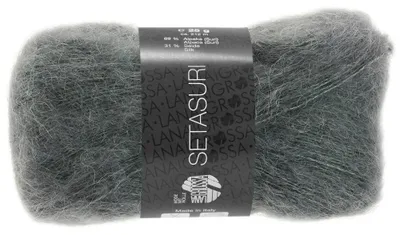 Produktbild von Lana Grossa - Setasuri 0018 anthrazit