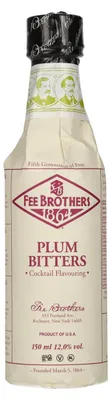 Produktbild von Fee Brothers Plum Bitters 12% Vol. 0,15l