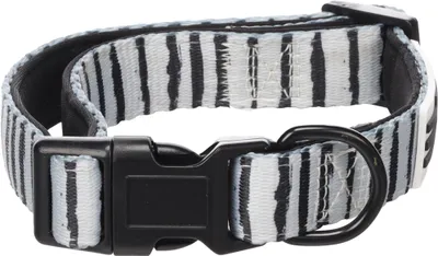 Produktbild von Flamingo Hund Halsband Uluwatu Weiß S 28-43cm 20mm