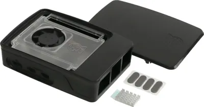 Produktbild von Raspberry Pi Foundation Kunststoffgehäuse für Raspberry Pi 5 , Gehäuse