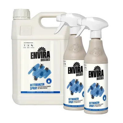 Produktbild von Envira Bettwanzen Abwehrspray 5L+2x500ml