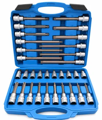 Obrázok produktu pre Sada dlhých bitov Torx 1/2'' 32ks, Gebo Tools