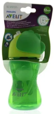 Productafbeelding van Avent Rietjesbeker jongen (300 ml)