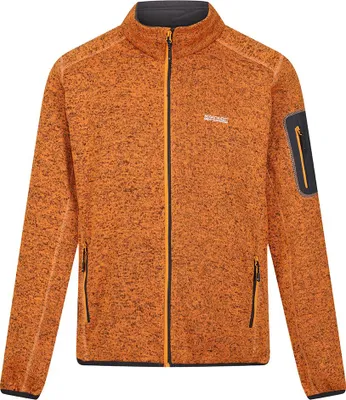 Produktbild von Regatta Newhill Strickfleecejacke Herren, Größe:XXXXL, Farbe:Orange