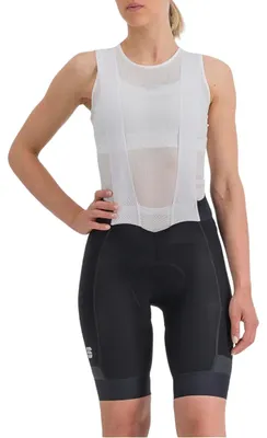 Produktbild von Cyclingshort mit Hosenträgern für Damen Sportful Supergiara SS 2024-Schwarz/Weiß-M