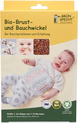 Obrázek produktu pro Zavinovačka na hrudník a bříško 1 (1-12 měsíců)