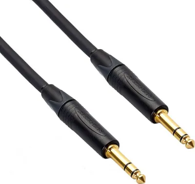 Produktbild von Bespeco AHS100 1 m Gerade Klinke - Gerade Klinke Instrumentenkabel