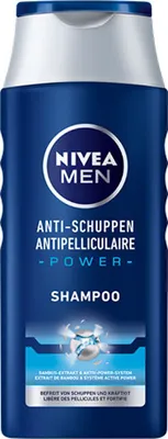 Produktbild von Beiersdorf Nivea Power Shampoo Anti Schuppen for men 250ml 4er Pack