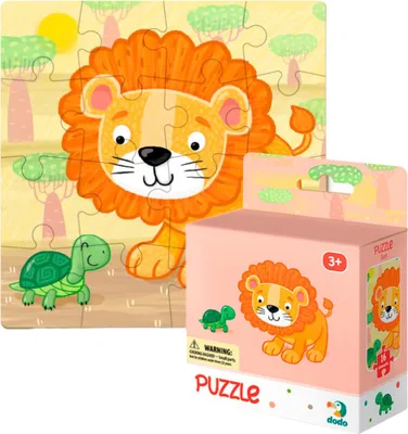 Obrázek produktu pro Puzzle Lev 16 dílků