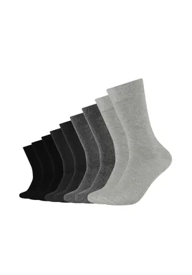 Produktbild von Camano Socken Comfort Baumwolle im praktischen 9er Pack black mix 47-49