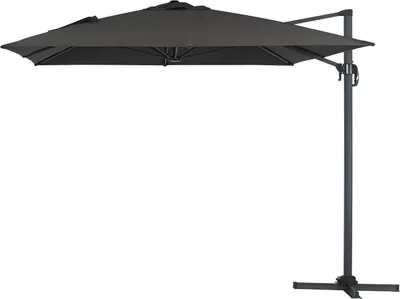 Immagine prodotto di Ombrellone decentrato in alluminio SUN 4 - Rettangolare - 3 x 4 m - Nero