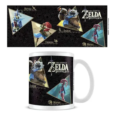Zdjęcie produktu dla PYRAMID The Legend Of Zelda: Breath Of The Wild (Champions), Pojedyńczy, 0,315 l, Kubek, Uniwersalne, Wielobarwny, Biały, Ceramika