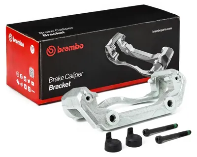 Produktbild von BREMBO Bremssattelhaltersatz Vorderachse links rechts F BK 011 passend für MERCEDES-BENZ V-Klasse (W447) VITO Kasten (W447) VITO Tourer (W447)
