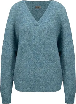Produktbild von Fynch Hatton 24107405 Pullover Mit V-ausschnitt Blau L Damen Blau L