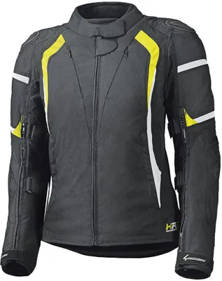 Zdjęcie produktu dla Damska kurtka tekstylna Held Luca Gore-Tex, czarny/niebiesko-żółty, Lady 2XL