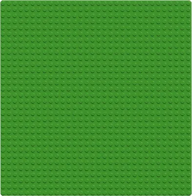 Produktbild von Duża PŁYTKA KONSTRUKCYJNA do klocków Standard kreatywna podstawa, 32x32 zielona