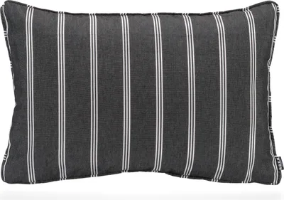 Produktbild von H.O.C.K. New England Outdoor Kissen mit Keder 60x40cm black stripes