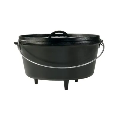 Produktbild von Lodge Camp Dutch Oven (tief), Topf mit 3 Füßen, inkl. Deckel