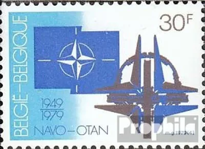 Produktbild von Briefmarken Belgien 1979 Mi 1979 (kompl.Ausg.) postfrisch 30 J. NATO