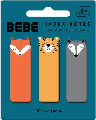 Produktbild von Interdruk Index Haftnotizen BeBe Friends Boys