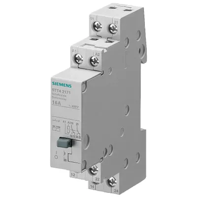 Produktbild von Siemens SCHALTRELAIS 2W DC24V 16A, 16 A, Mehrfarbig, 149 g, 21 mm, 93 mm, 83 mm