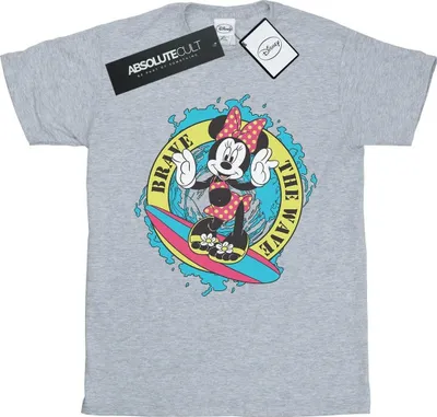 Produktbild von Disney - "Brave The Wave" T-Shirt für Herren BI40559 (S) (Grau)