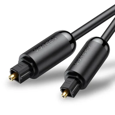 Produktbild von Ugreen Optisches Audio Kabel 1,5m Toslink/SPDIF - Schwarz, Modell 70891
