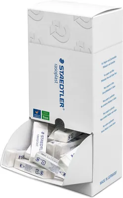 Obrázek produktu pro STAEDTLER® 526B20CA40 Display Radierer rasoplast 40ST