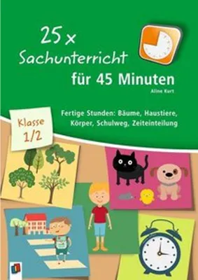 Obrázek produktu pro 25 x Sachunterricht für 45 Minuten  Klasse 1/2