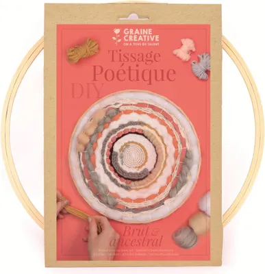 Produktbild von Graine Creative Webset rund poetisch 30 cm kreatives Spielzeug