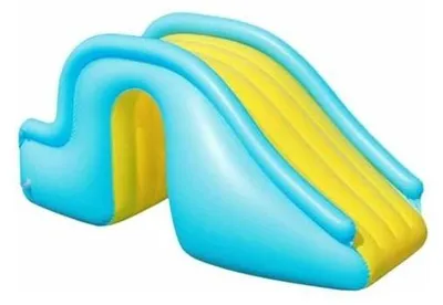 Produktbild von Aufblasbare Rutsche, aufblasbare Poolrutsche im Freien für Kinder, Wasserpark, Sommerpool, Spielzentrum, Innen- und Außenbereich, Wasserspielprodukte, Spielzeugspielanlage