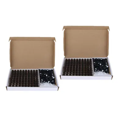 Produktbild von 200 Stück 1ml Glasfläschchen – Braune Mini-Flaschen für ätherische Öle, mit Tropfer & Schraubdeckel, dicht & wiederverwendbar