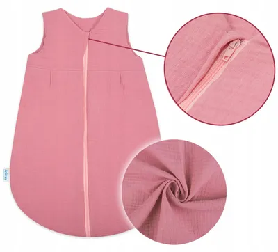 Produktbild von Ankras Musselin-Schlafsack Sommer 68/74 0.5 TOG