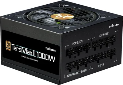 Immagine prodotto di Alimentatore Zalman ZM1000-TMX2/ 1000W / ATX3.0 / PFC attivo / modulare / 80 Plus Gold