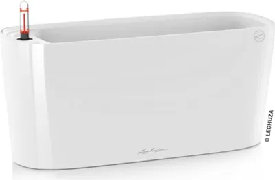 Obrázek produktu pro Lechuza Samozavlažovací truhlík Delta Premium 10 cm, bílá