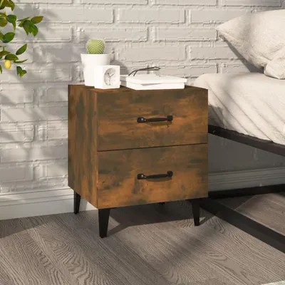 Obrázok produktu pre vidaXL Nočný stolík Smoked Oak 40x35x47,5 cm